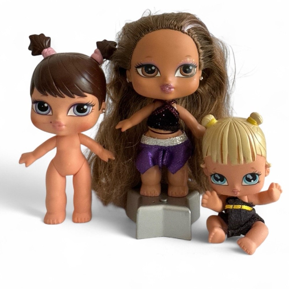 Bundle of 3 Bratz Dolls Loose Replacements Collectors
